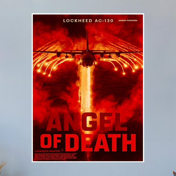AC-130 Gunship Propaganda Poster (Skaro Posters)