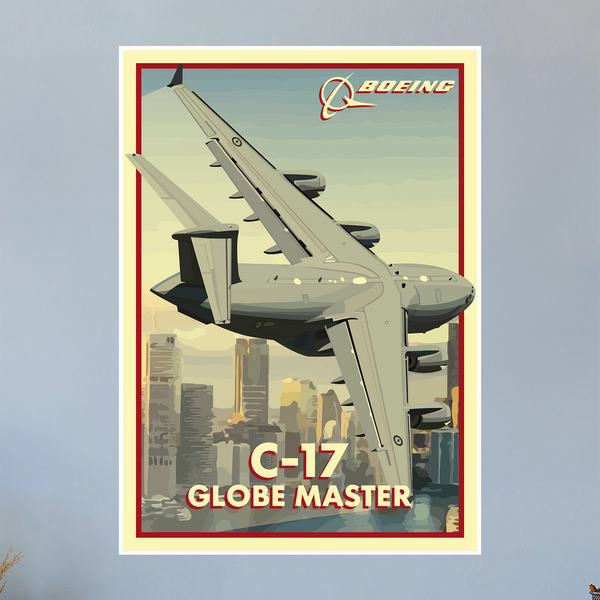C-17 Globe Master Artwork Poster