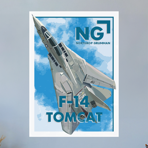F-14 Tomcat Artwork Poster