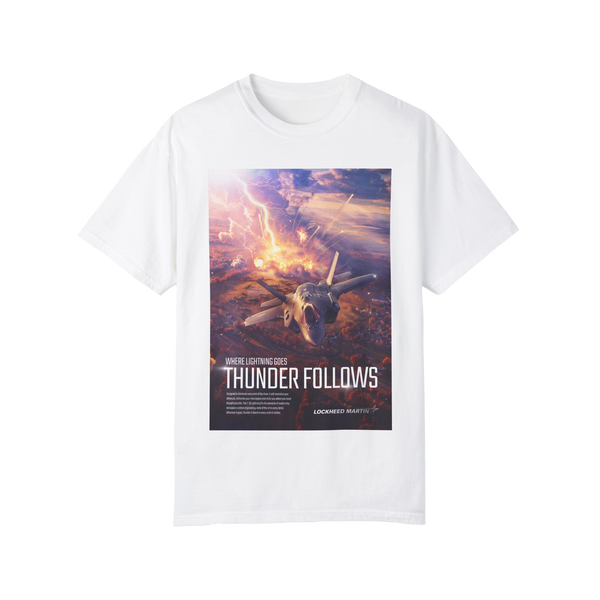 F-35 Lightning Propaganda T-shirt