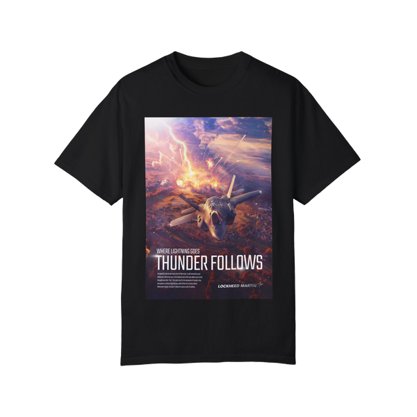F-35 Lightning Propaganda T-shirt