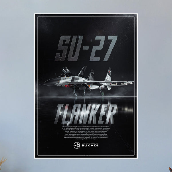Su-27 Flanker Poster (Apex Posters)