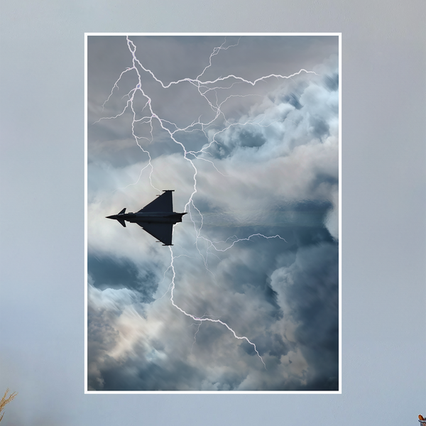 EF-2000 Typhoon Artwork Poster