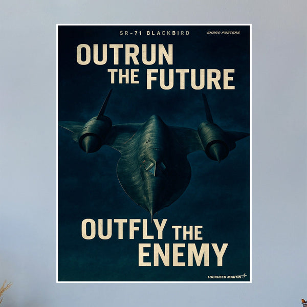 SR-71 Blackbird Propaganda Poster (Skaro Posters)