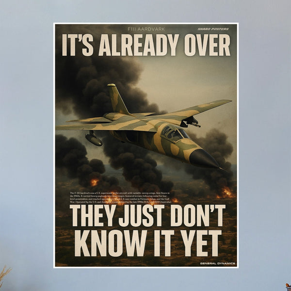 F-111 Aardvark Propaganda Poster (Skaro Posters)