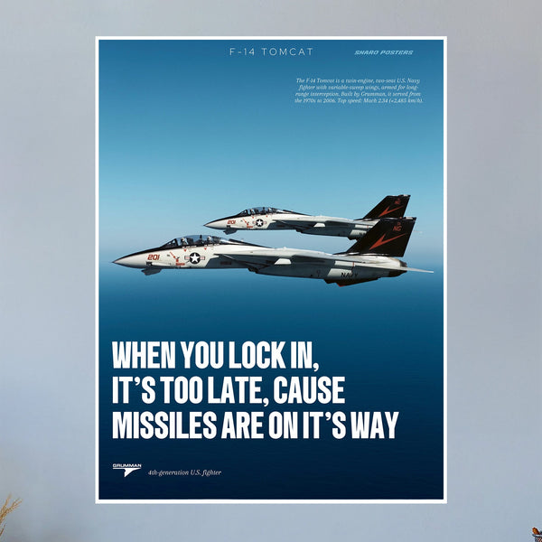 F-14 Propaganda Poster (Skaro Posters)