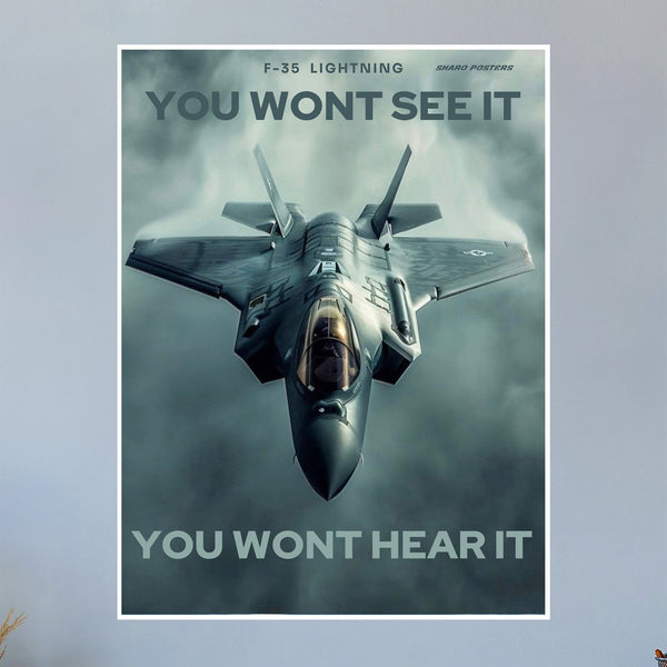 F-35 Lighting Propaganda Poster (Skaro Posters)