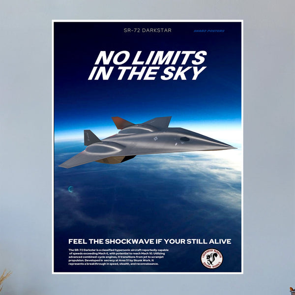 SR-72 Darkstar Propaganda Poster (Skaro Posters)