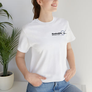 Satellite Shooter Club T-shirt (White) - flightposterstore