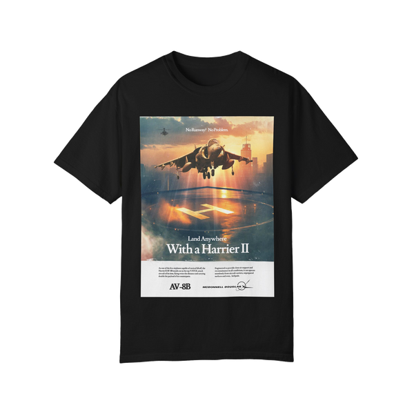 AV-8B Harrier II Propaganda T-shirt