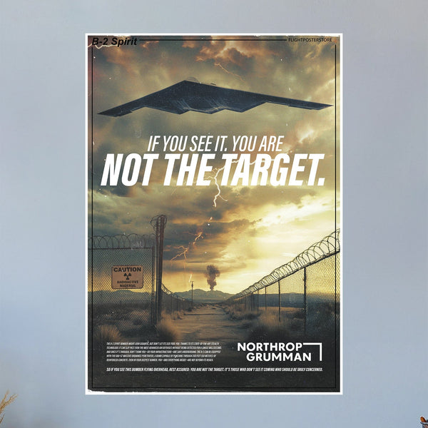 B-2 Spirit Propaganda Poster