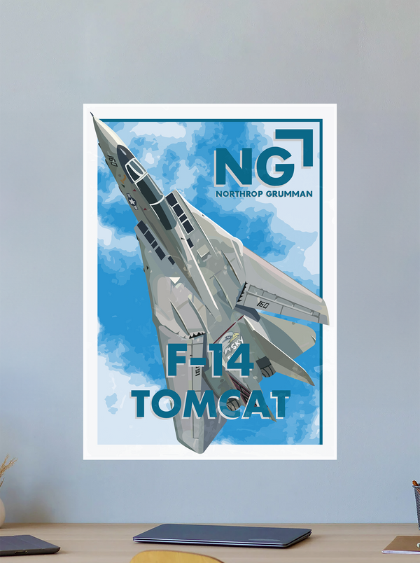 F-14 Tomcat Artwork Poster