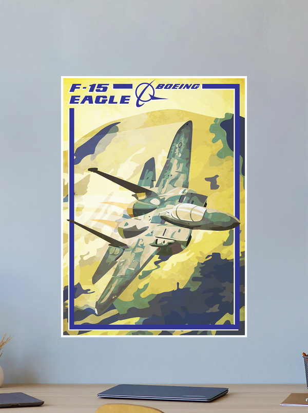 F-15 Eagle Artwork Poster