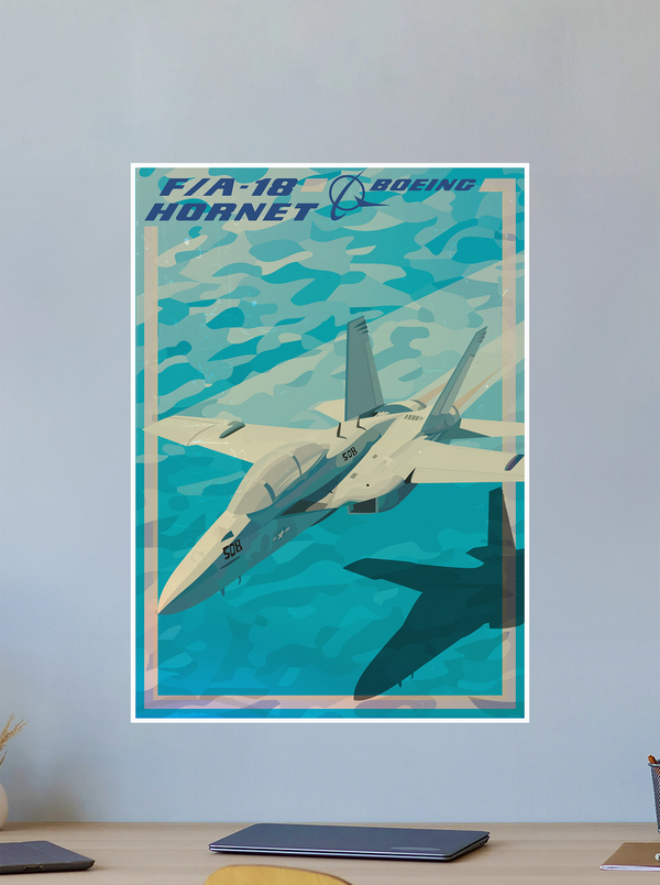 F/A-18 Hornet Artwork Poster
