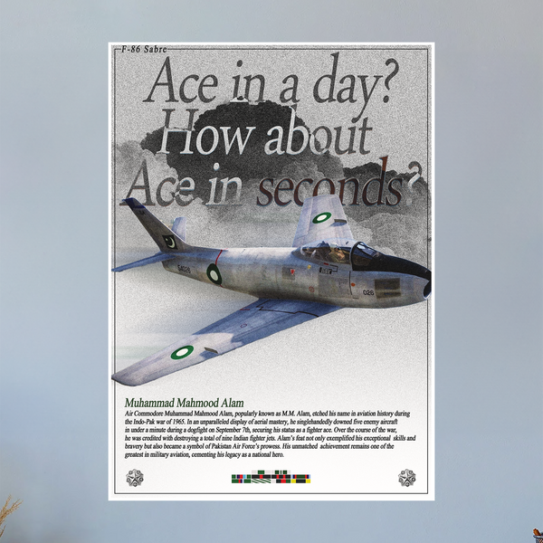 F-86 Sabre Propaganda Poster (The Alloy Concept)
