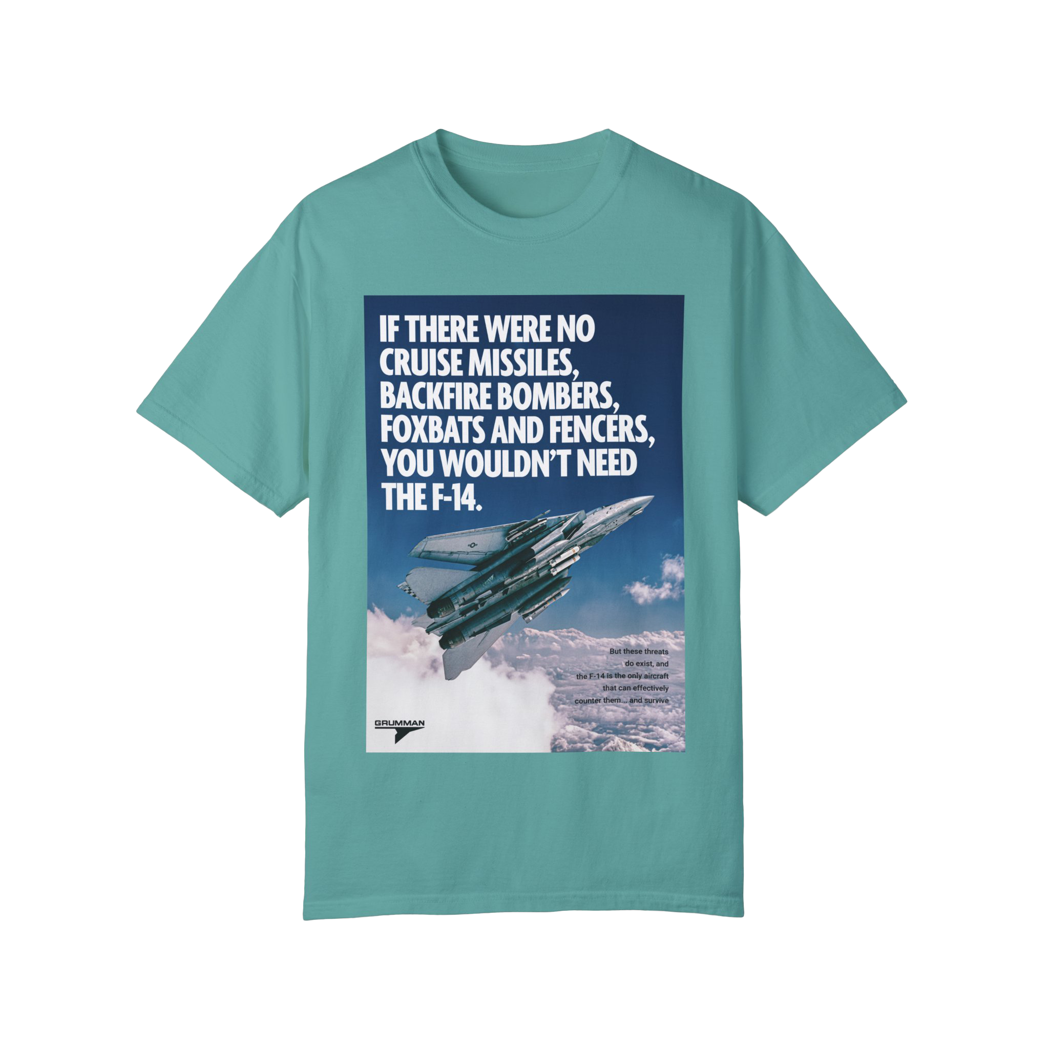 Red Canoe Grumman F-14 Tomcat Long Sleeve T-Shirt Red Canoe Grumman F-14 Tomcat Long Sleeve T-Shirt