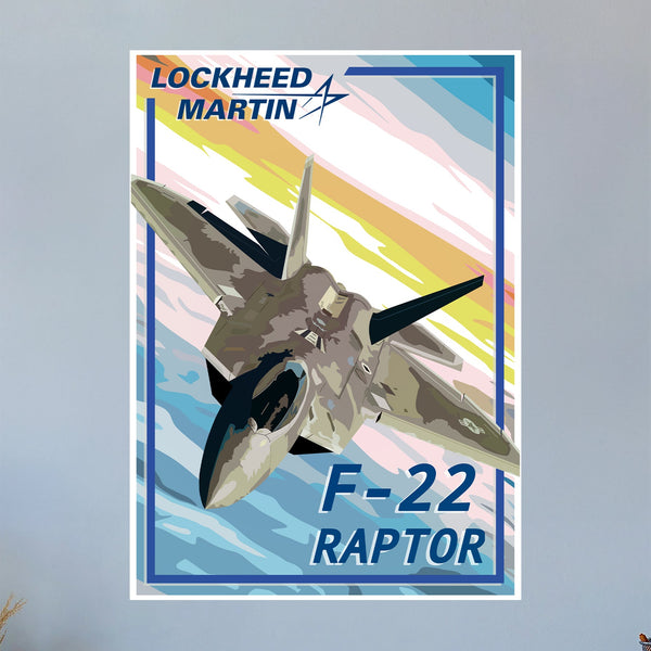 F-22 Raptor Artwork poster