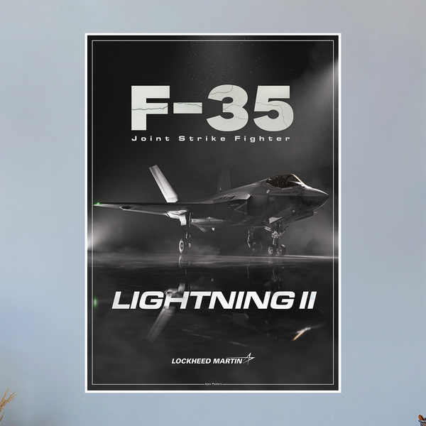 F-35 Lightning ll Poster (Apex Posters)