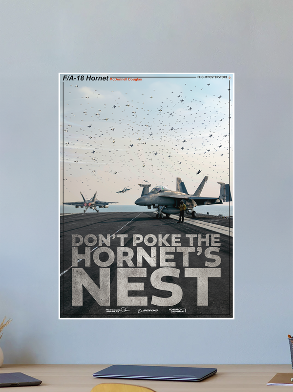 F/A-18 Propaganda Poster