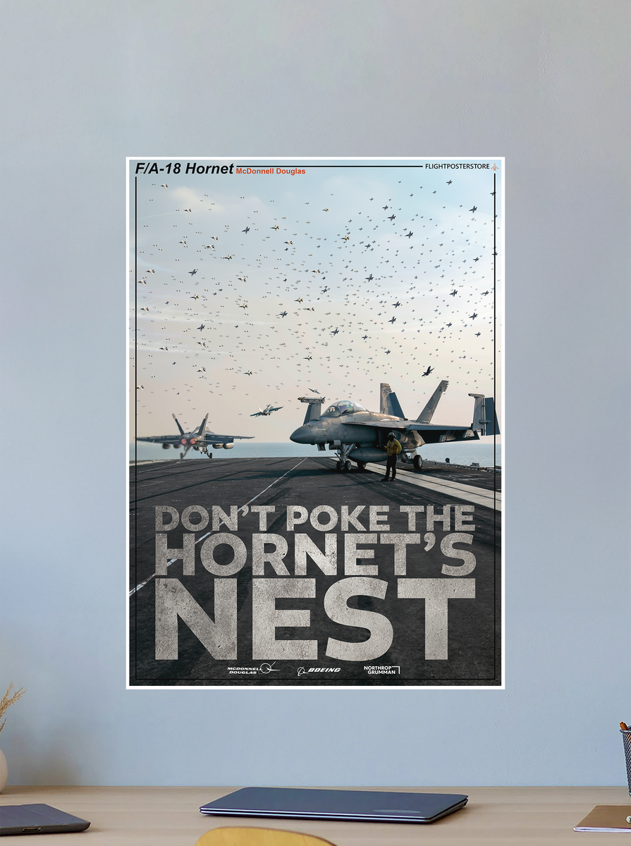 F/A-18 Propaganda Poster – flightposterstore