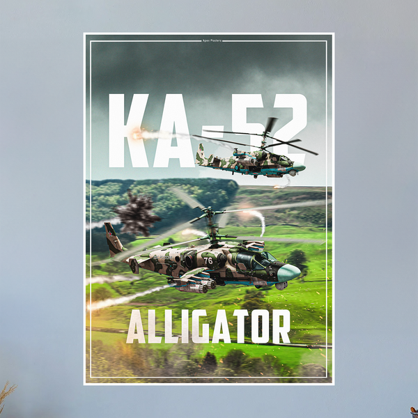 KA-52 Alligator Poster (Apex Posters)