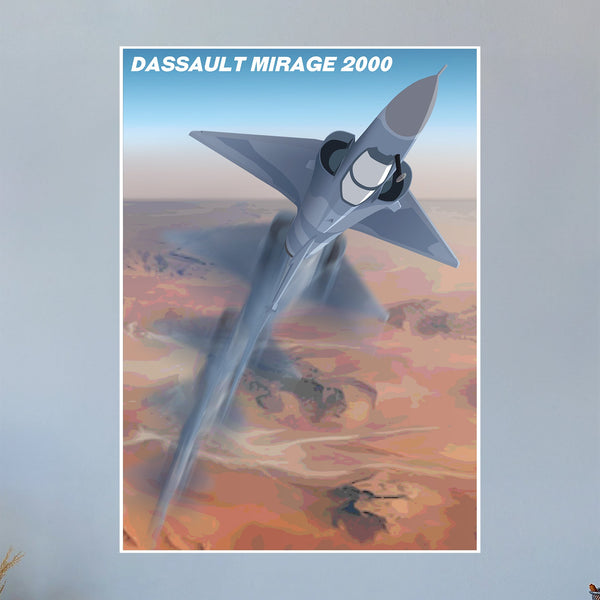 Mirage 2000 Artwork poster