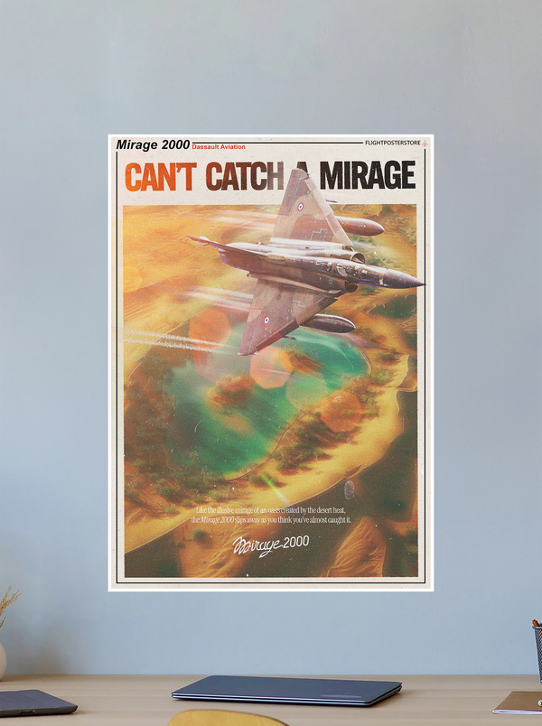 Mirage 2000 Propaganda Poster