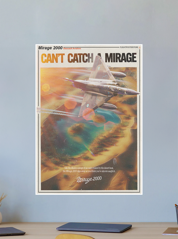 Mirage 2000 Propaganda Poster