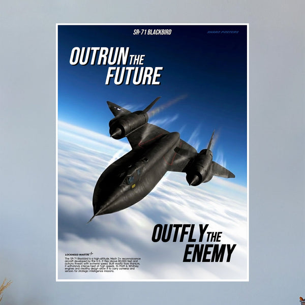 SR-71 Blackbird Propaganda Poster (Skaro Posters)