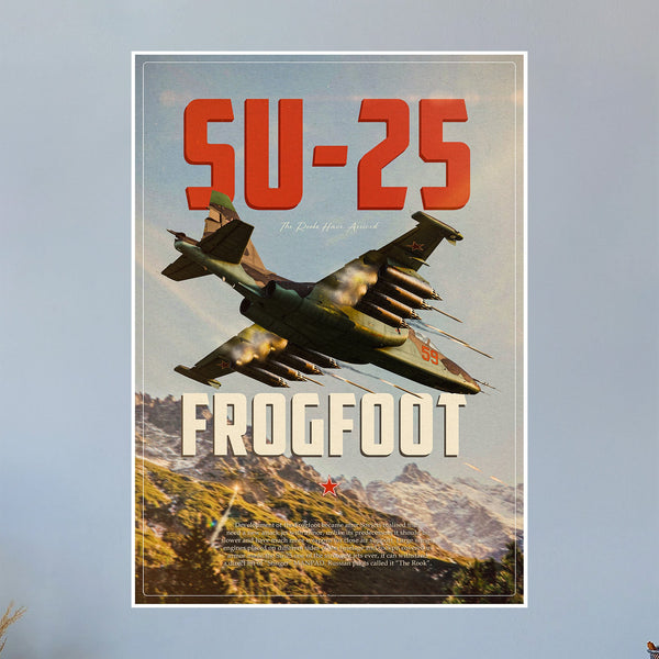 Su-25 Poster (Apex Posters)