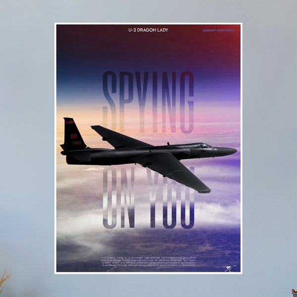 U-2 Dragon Lady Propaganda Poster (Skaro Posters)