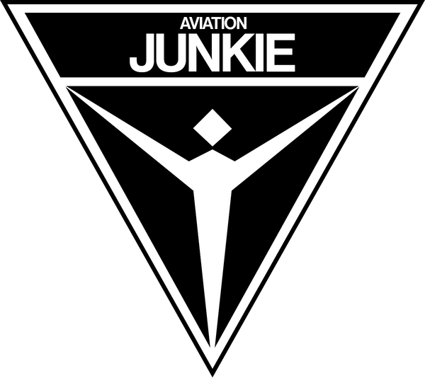 Aviation Junkie (White) - flightposterstore