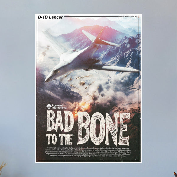 B-1B Lancer Propaganda Poster