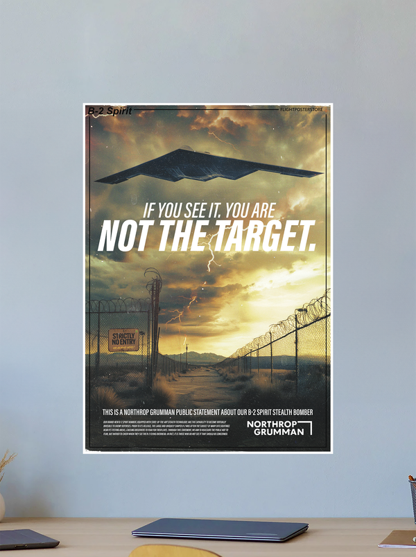 B-2 Spirit Propaganda Poster