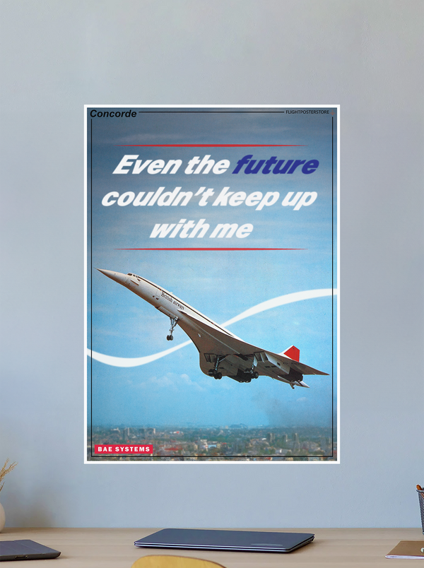 Concorde Propaganda Poster