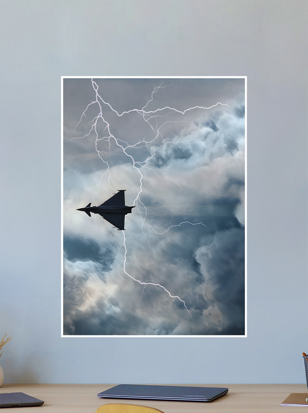 EF-2000 Typhoon Artwork Poster