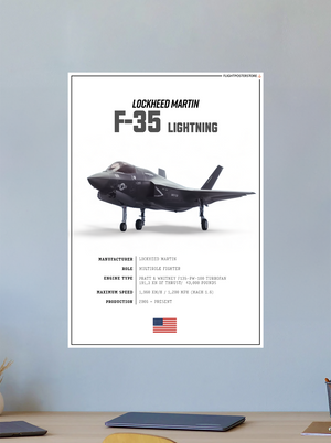 F-35 SPEC. Poster - flightposterstore
