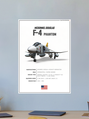 F-4 Phantom SPEC. Poster - flightposterstore