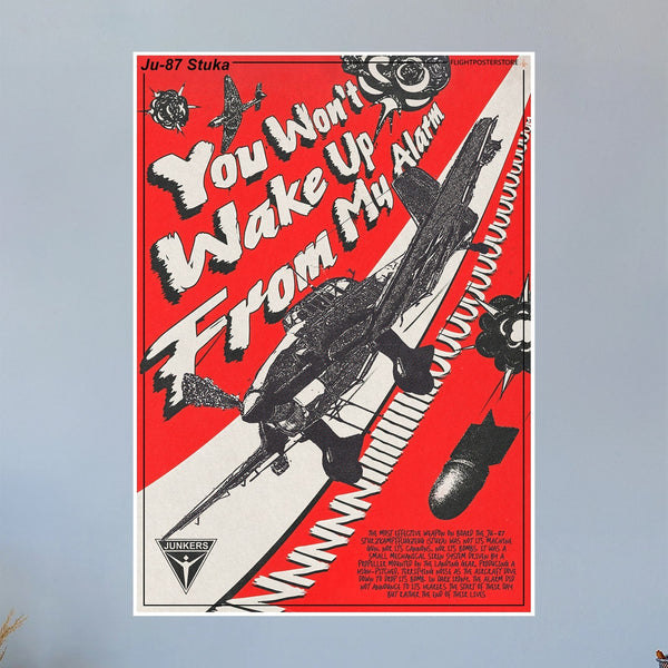 Ju-87 Stuka Propaganda Poster
