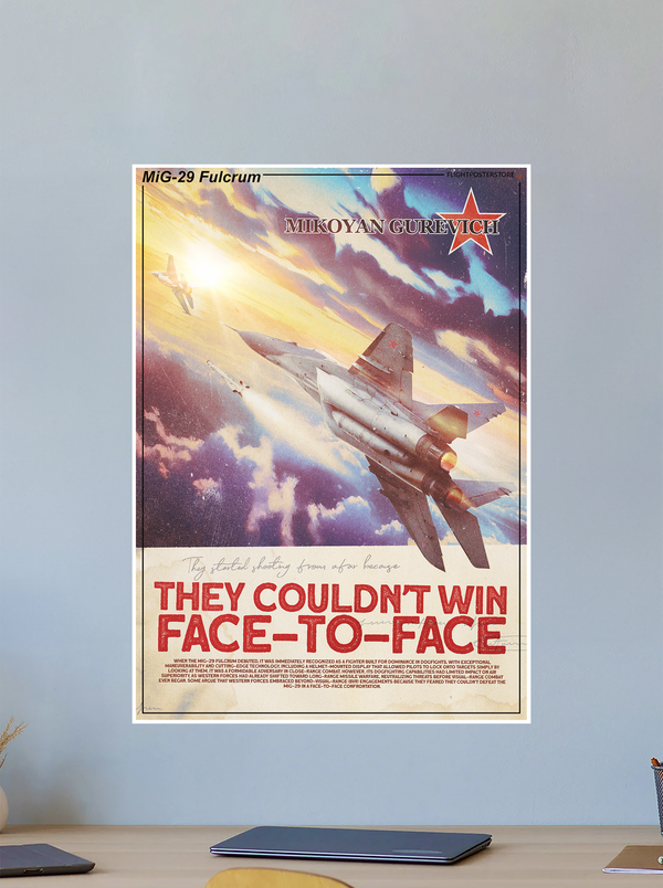MiG-29 Fulcrum Propaganda Poster