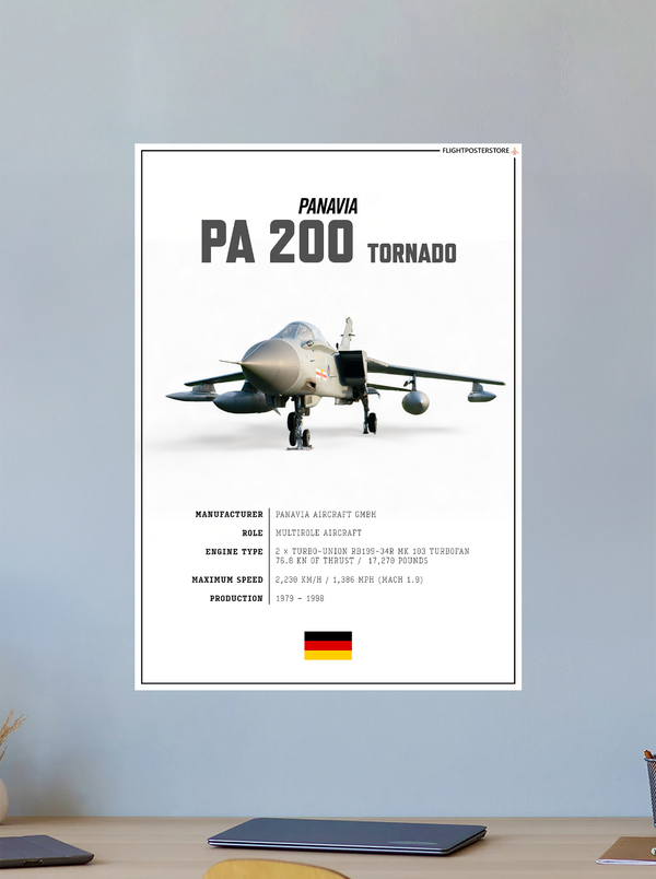 Panavia Tornado SPEC. Poster - flightposterstore