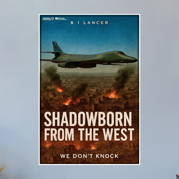 B-1 Lancer Propaganda Poster (Skaro Posters)