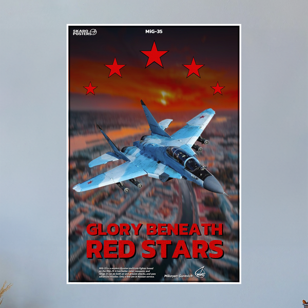 MiG-35 Propaganda Poster (Skaro Posters)