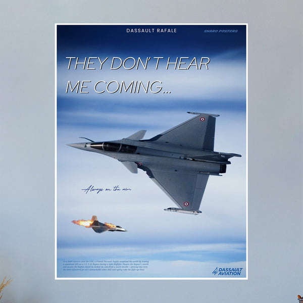 Dassault Rafale Propaganda Poster (Skaro Posters)