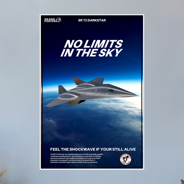 SR-72 Darkstar Propaganda Poster (Skaro Posters)