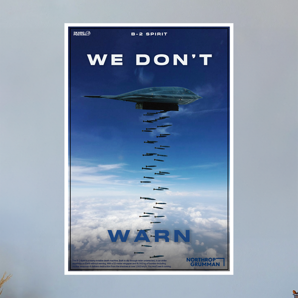 B-2 Spirit Propaganda Poster (Skaro Posters)