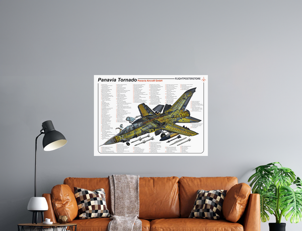 Panavia Tornado - flightposterstore